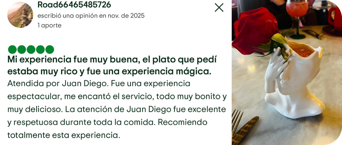 Opinión de un cliente